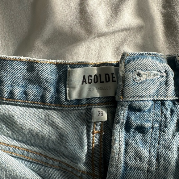 Agolde High Rise Dee Short - Picture 7 of 10